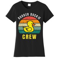 Rubber Duckie Crew Funny Rubber Duck Women's T-Shirt