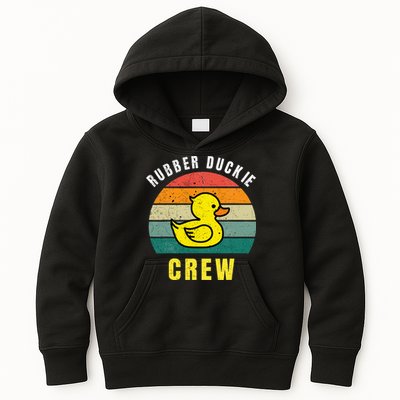 Rubber Duckie Crew Funny Rubber Duck Kids Hoodie