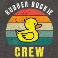Rubber Duckie Crew Funny Rubber Duck Vector Backpack