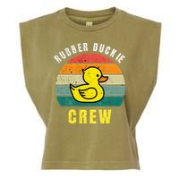 Rubber Duckie Crew Funny Rubber Duck Garment-Dyed Women's Muscle Tee