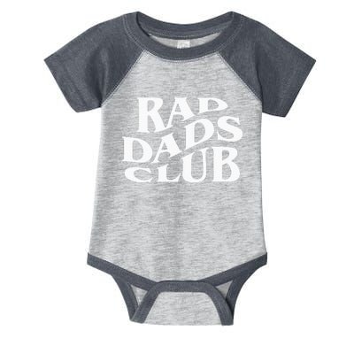 Rad Dads Club Funny FatherS Day Rad Dad Infant Baby Jersey Bodysuit