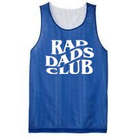 Rad Dads Club (Front+Back) Funny FatherS Day Rad Dad Gift Mesh Reversible Basketball Jersey Tank