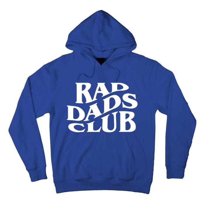 Rad Dads Club (Front+Back) Funny FatherS Day Rad Dad Gift Tall Hoodie