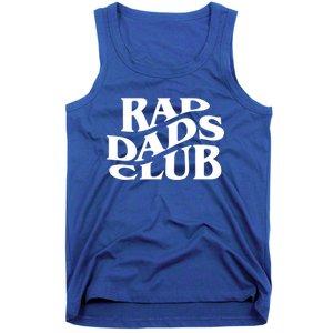 Rad Dads Club (Front+Back) Funny FatherS Day Rad Dad Gift Tank Top