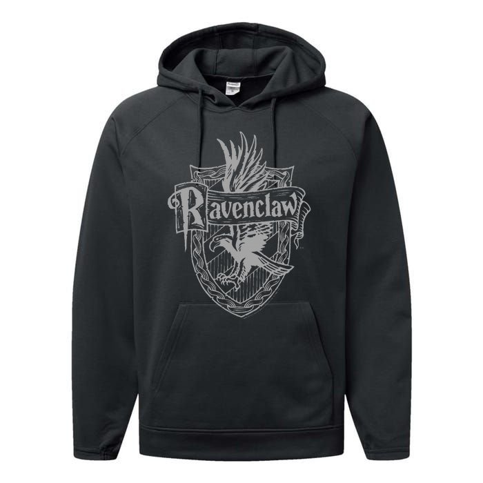 Ravenclaw Detailed Crest Performance Fleece Hoodie