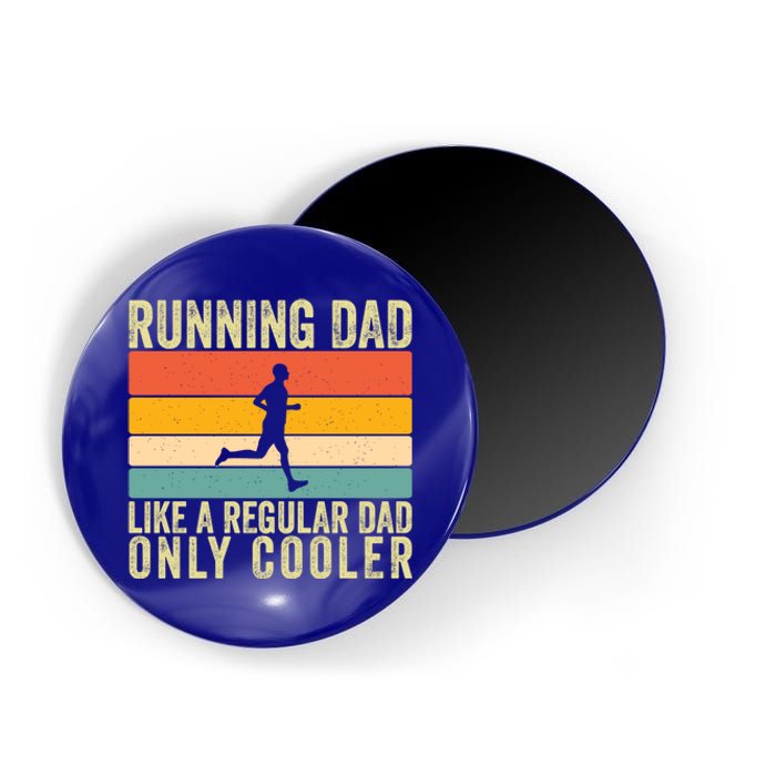 Running Dad Design For Father Day Marathon Runner Gift Magnet