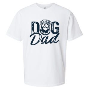 Rottweiler Dog Dad Rottie Sueded Cloud Jersey T-Shirt