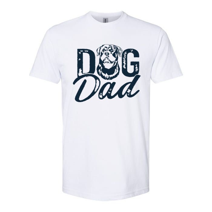 Rottweiler Dog Dad Rottie Softstyle® CVC T-Shirt