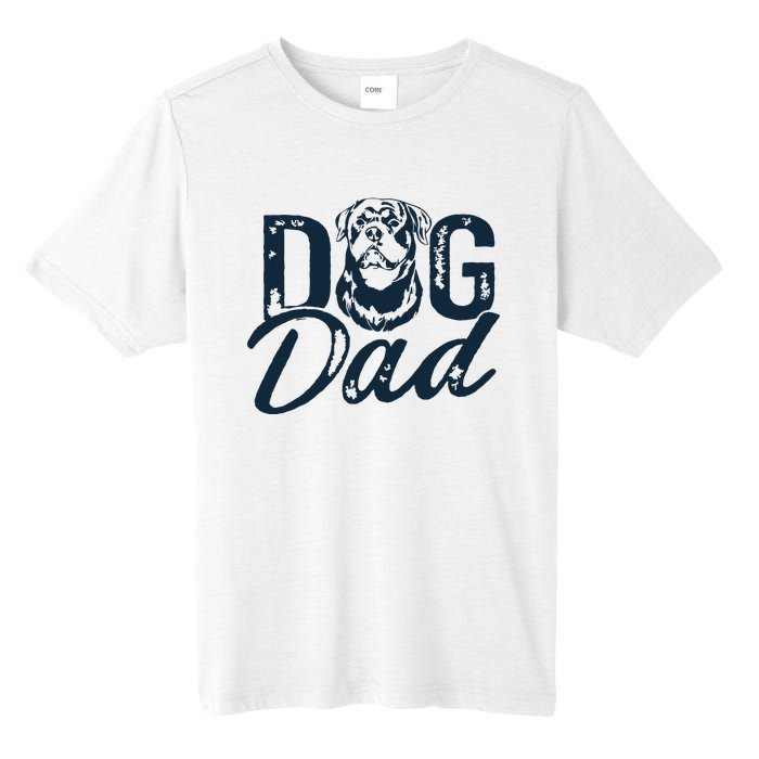 Rottweiler Dog Dad Rottie Tall Fusion ChromaSoft Performance T-Shirt