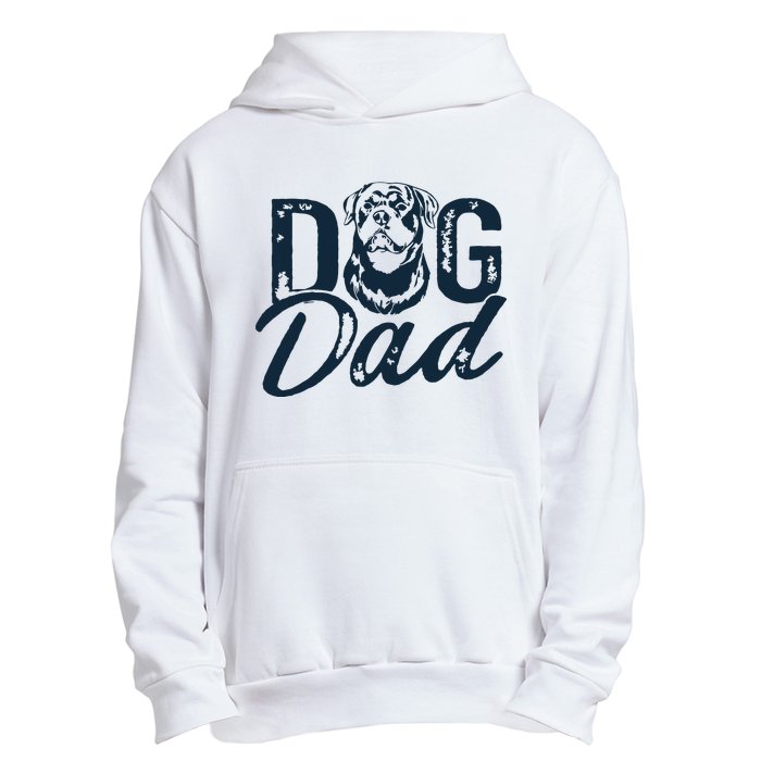 Rottweiler Dog Dad Rottie Urban Pullover Hoodie