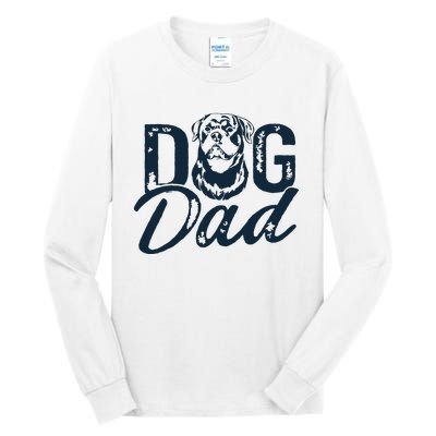 Rottweiler Dog Dad Rottie Tall Long Sleeve T-Shirt