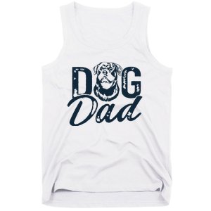 Rottweiler Dog Dad Rottie Tank Top