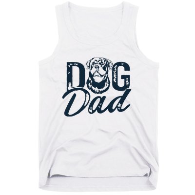 Rottweiler Dog Dad Rottie Tank Top