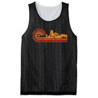 Retro Durham Durham Nc Skyline Mesh Reversible Basketball Jersey Tank