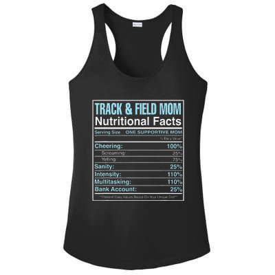 Running Dad Definition Funny Runner Ladies PosiCharge Competitor Racerback Tank