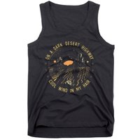 Retro Dark Desert Highway Adventure Camping Tank Top