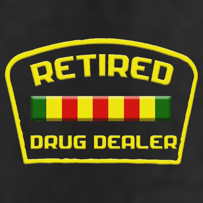 Retired Drug Dealer Funny Recovery Cool Comfort Performance Bucket Hat