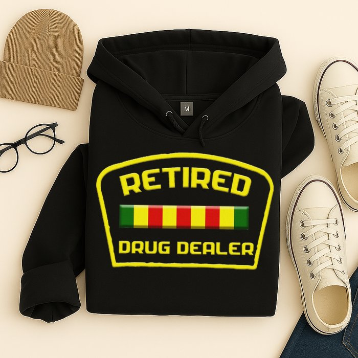 Retired Drug Dealer Funny Recovery Hoodie