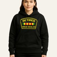 Retired Drug Dealer Funny Recovery Hoodie