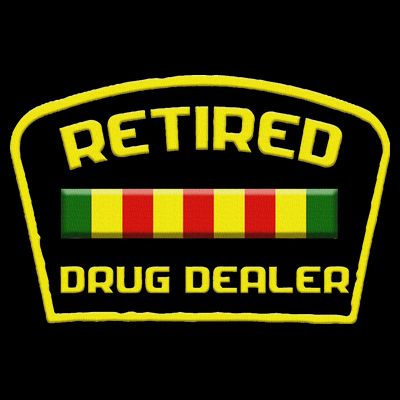 Retired Drug Dealer Funny Recovery T-Shirt