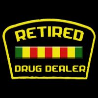 Retired Drug Dealer Funny Recovery Impact Tech Backpack