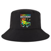 Rawrsomely Different Dinosaur Autism Puzzle Cool Comfort Performance Bucket Hat