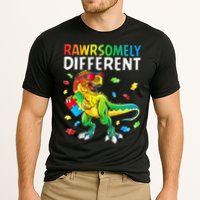 Rawrsomely Different Dinosaur Autism Puzzle Performance Shirt