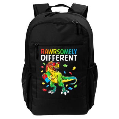Rawrsomely Different Dinosaur Autism Puzzle Backpack