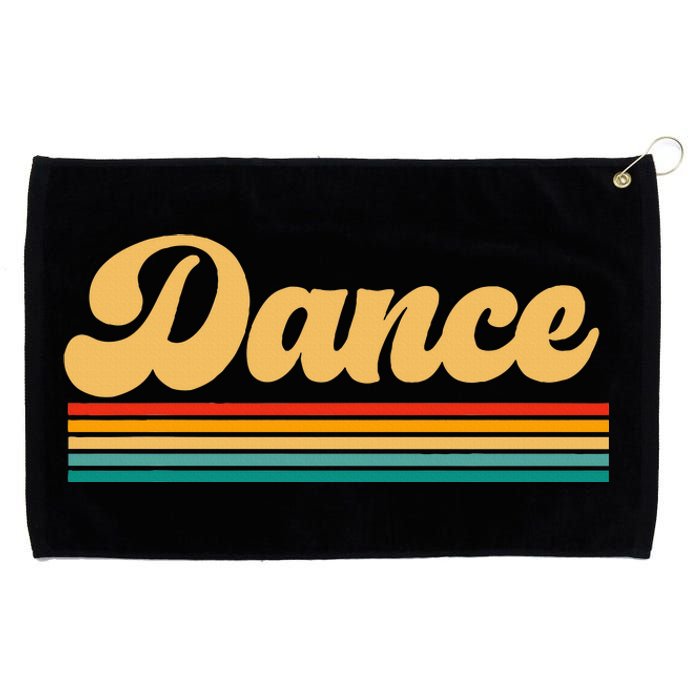 Retro Dance Dancing Dancer Grommeted Golf Towel