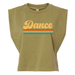 Retro Dance Dancing Dancer Garment-Dyed Women's Muscle Tee