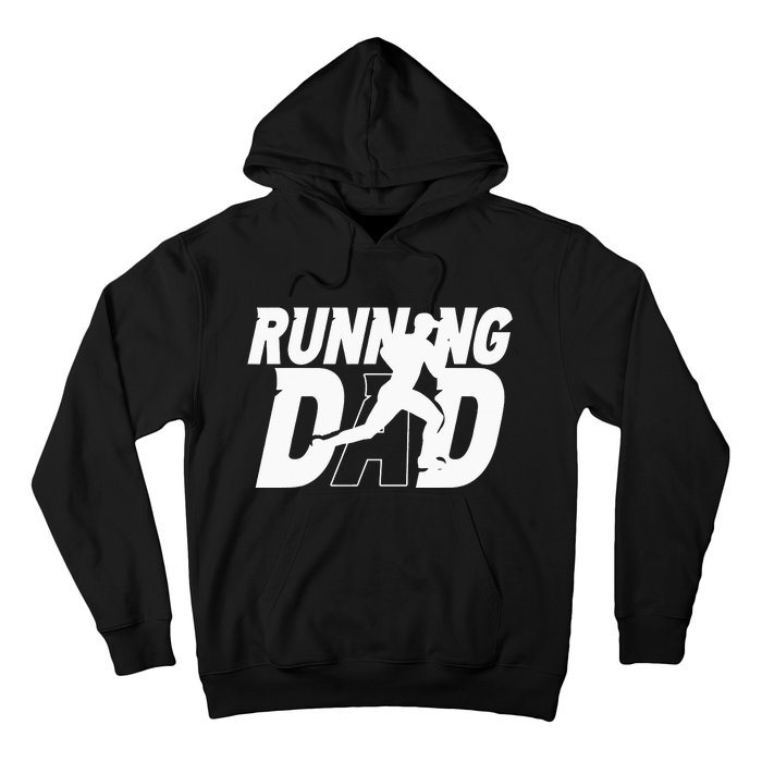 Running Dad Daddy Father Jogging Papa Father's Day Hoodie