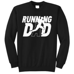 Running Dad Daddy Father Jogging Papa Father's Day Sweatshirt