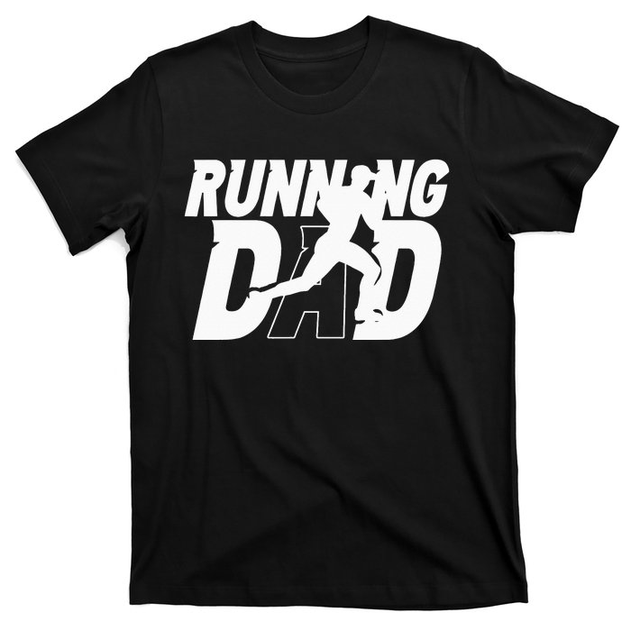 Running Dad Daddy Father Jogging Papa Father's Day T-Shirt