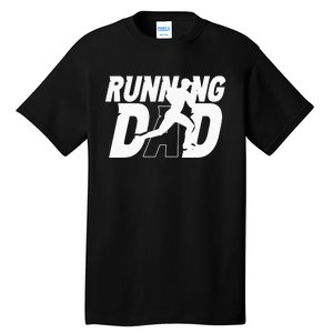 Running Dad Daddy Father Jogging Papa Father's Day Tall T-Shirt