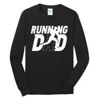 Running Dad Daddy Father Jogging Papa Father's Day Tall Long Sleeve T-Shirt