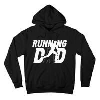 Running Dad Daddy Father Jogging Papa Father's Day Tall Hoodie