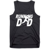 Running Dad Daddy Father Jogging Papa Father's Day Tank Top