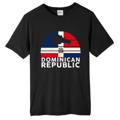 Republic Dominican Dominicano Dominicana Tall Fusion ChromaSoft Performance T-Shirt