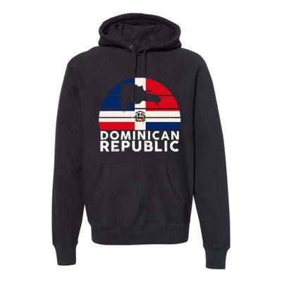 Republic Dominican Dominicano Dominicana Premium Hoodie