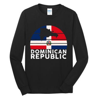 Republic Dominican Dominicano Dominicana Tall Long Sleeve T-Shirt