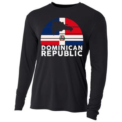 Republic Dominican Dominicano Dominicana Cooling Performance Long Sleeve Crew