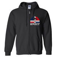 Republic Dominican Dominicano Dominicana Full Zip Hoodie