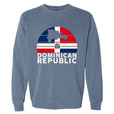 Republic Dominican Dominicano Dominicana Garment-Dyed Sweatshirt