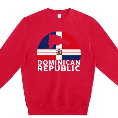 Republic Dominican Dominicano Dominicana Premium Crewneck Sweatshirt