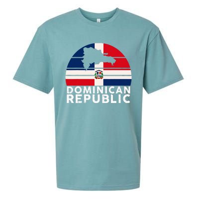 Republic Dominican Dominicano Dominicana Sueded Cloud Jersey T-Shirt