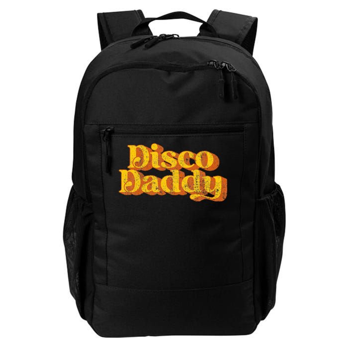 Retro Disco Daddy Funny Vintage 70S Party Matching Costume Daily Commute Backpack