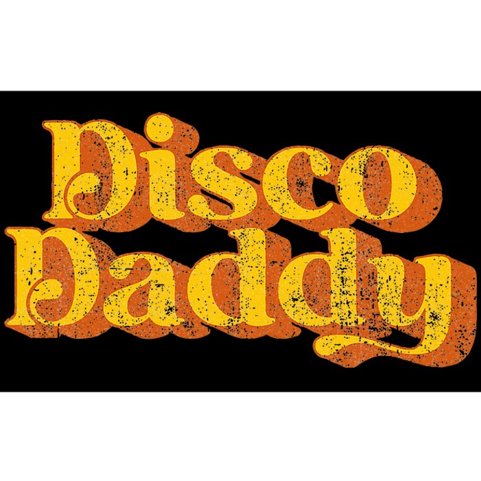 Retro Disco Daddy Funny Vintage 70S Party Matching Costume Bumper Sticker