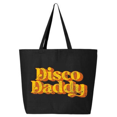 Retro Disco Daddy Funny Vintage 70S Party Matching Costume 25L Jumbo Tote