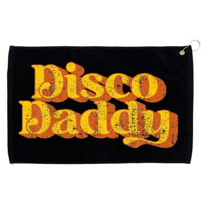 Retro Disco Daddy Funny Vintage 70S Party Matching Costume Grommeted Golf Towel