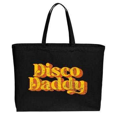 Retro Disco Daddy Funny Vintage 70S Party Matching Costume Cotton Canvas Jumbo Tote